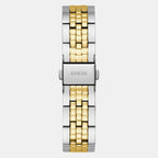 Dress Women Quartz Silver Dial Analog Stainless Steel Watch GW0765L1