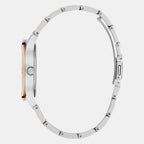 Dress Women Quartz Silver Dial Analog Stainless Steel Watch GW0765L2