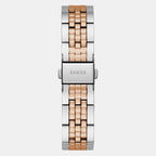 Dress Women Quartz Silver Dial Analog Stainless Steel Watch GW0765L2