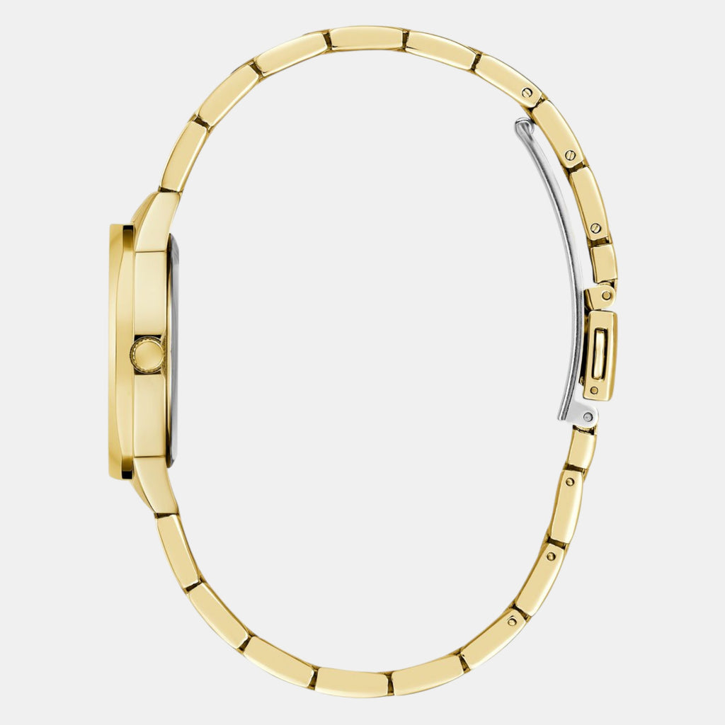 Guess Stainless Steel Round watch