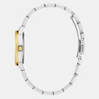 Dress Women Quartz Green Dial Analog Stainless Steel Watch GW0767L4