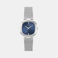 Dress Women Quartz Blue Dial Analog Mesh Watch GW0768L1