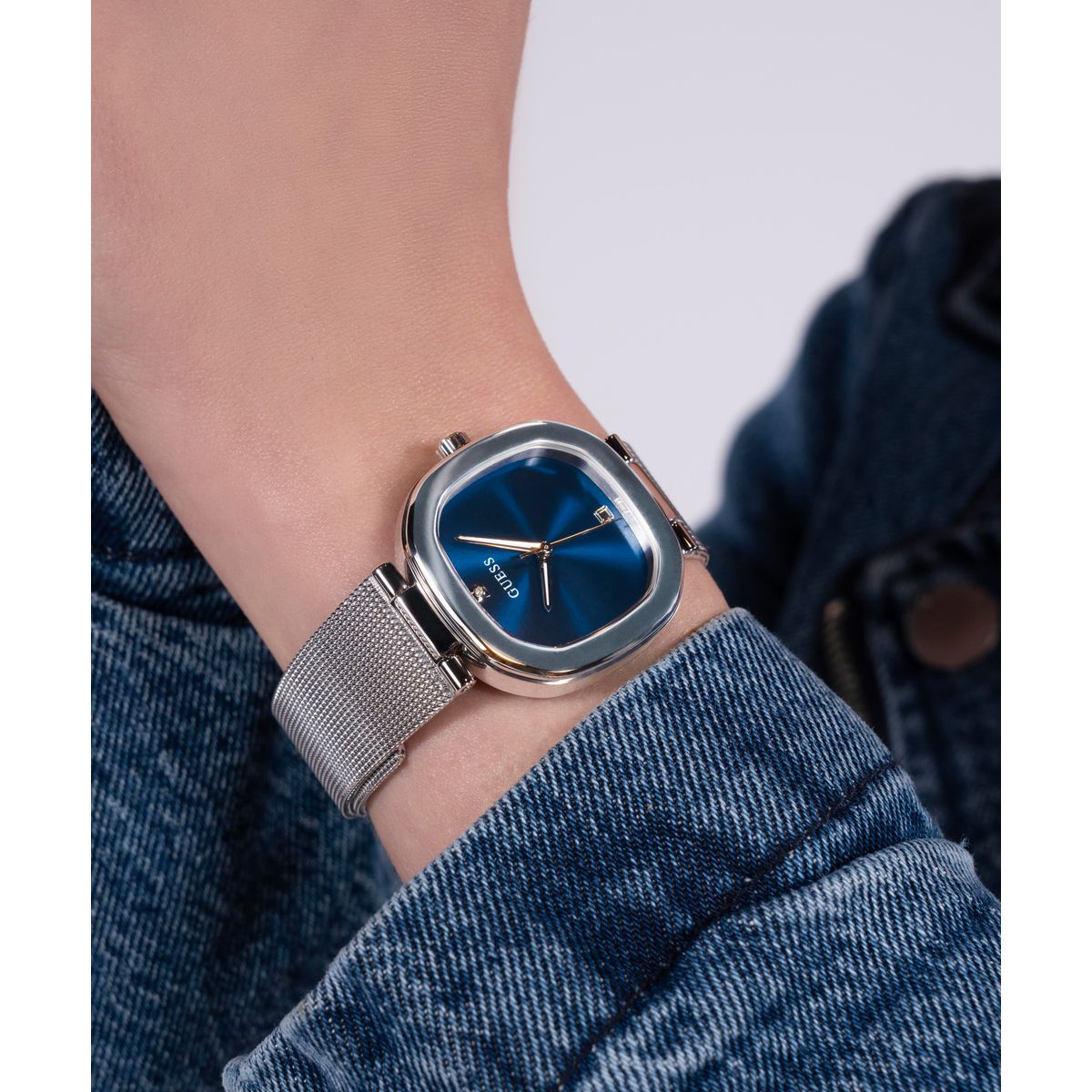 Guess Square Quartz Analog Women watch