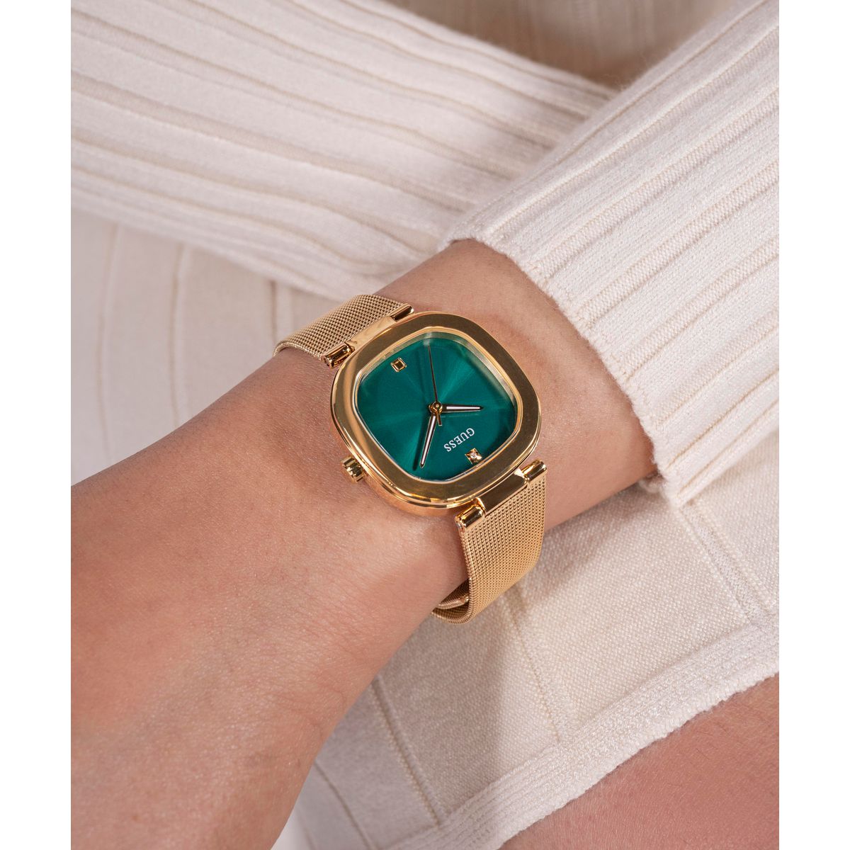 Guess Square Quartz Analog Women watch