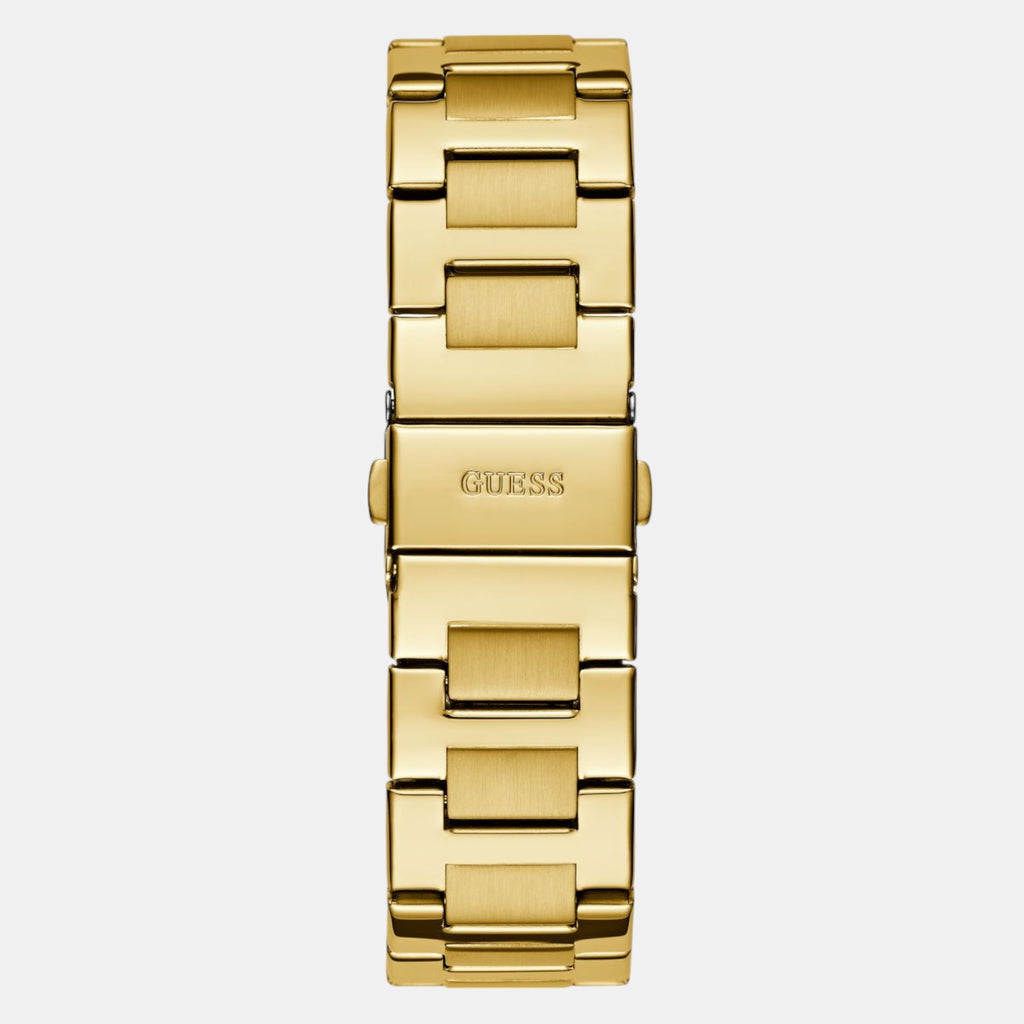 Guess Recycled Steel Champagne watch
