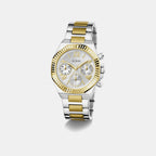 Gd Equality Women Quartz Silver Dial Analog Stainless Steel GW0769L3
