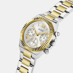 Gd Equality Women Quartz Silver Dial Analog Stainless Steel GW0769L3