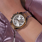 Gd Equality Women Quartz Silver Dial Analog Stainless Steel GW0769L3