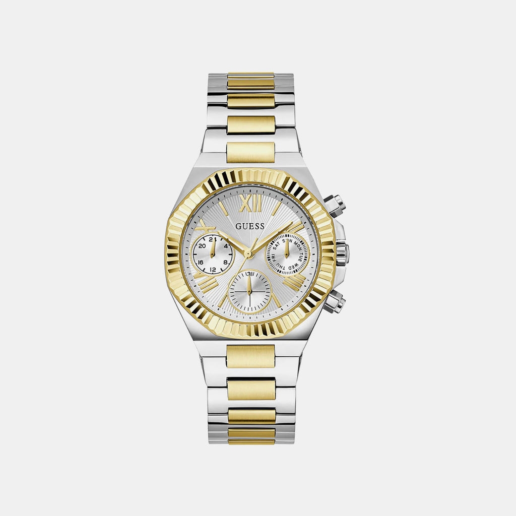 Gd Equality Women Quartz Silver Dial Analog Stainless Steel GW0769L3