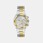 Gd Equality Women Quartz Silver Dial Analog Stainless Steel GW0769L3