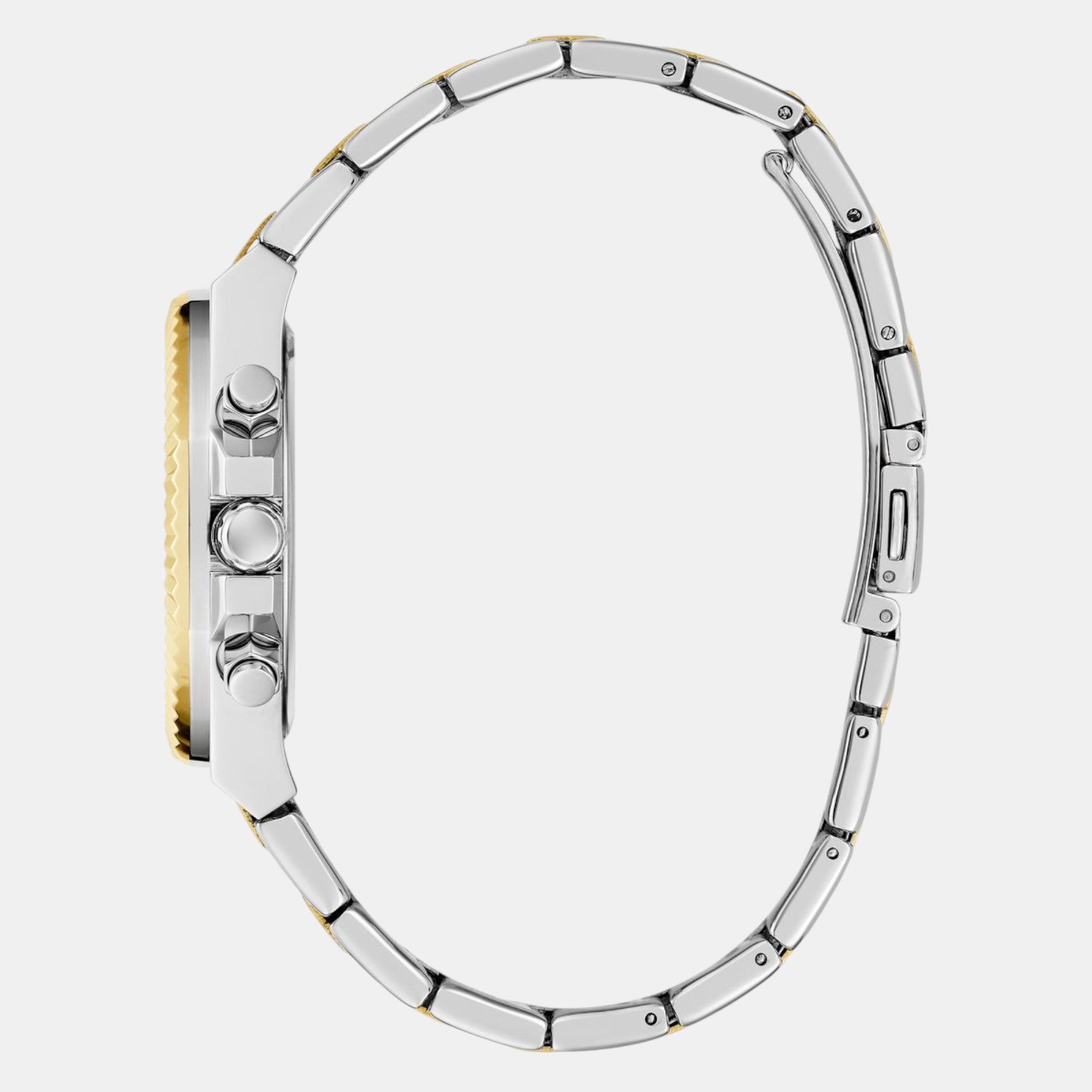 Guess Stainless Steel Round watch