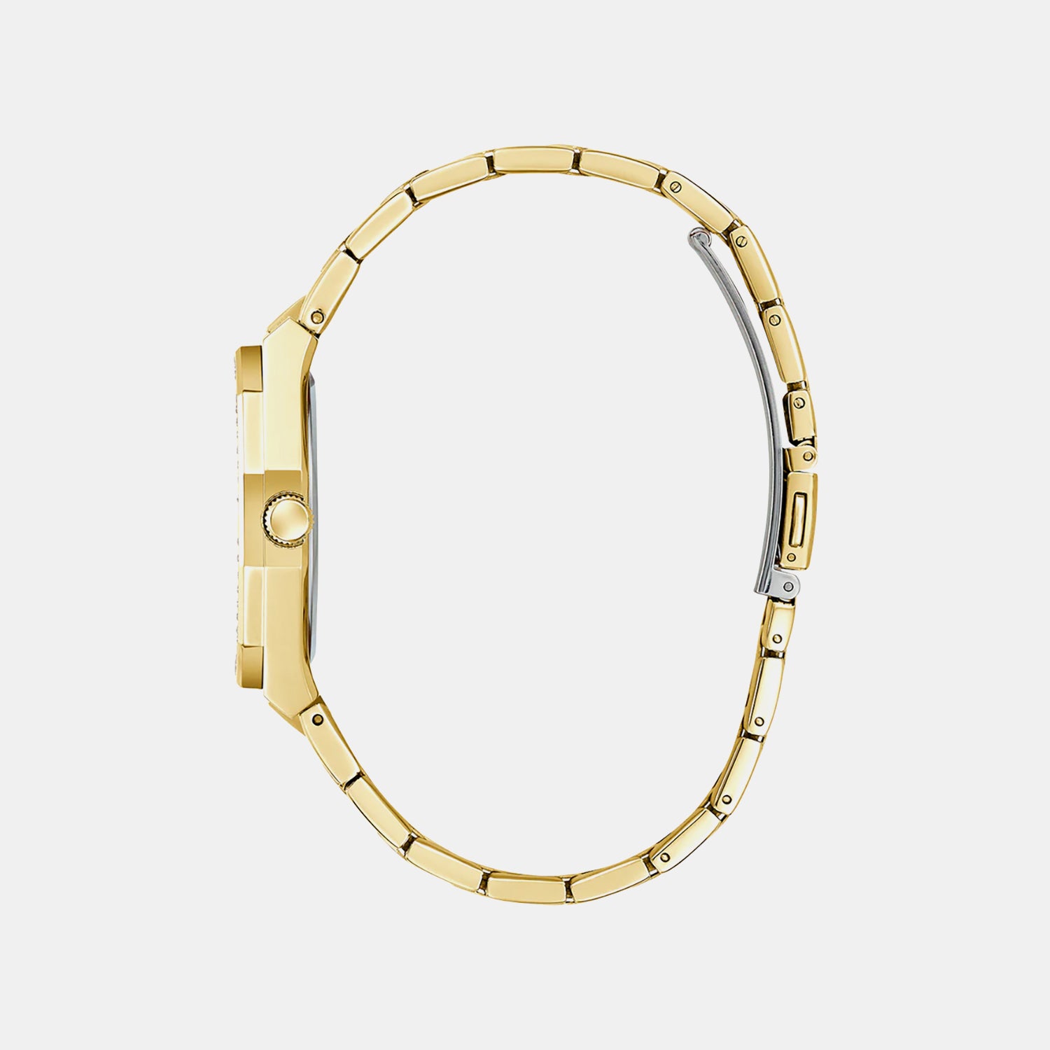 Desire Women Quartz Green Dial Analog Stainless Steel Watch GW0770L2