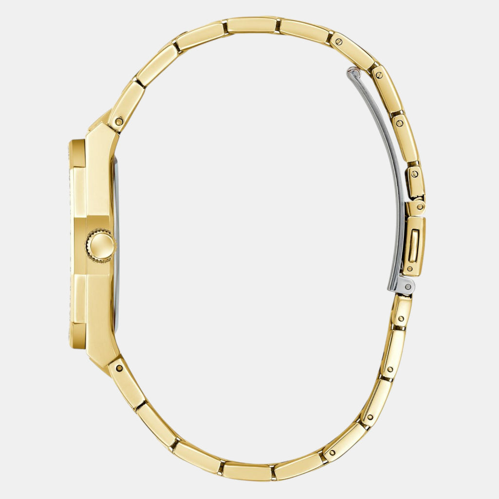 Guess Stainless Steel Round watch