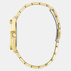 Guess Stainless Steel Round watch