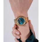 Guess Round Quartz Analog Women watch