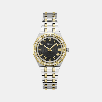 Guess Round Black Analog watch