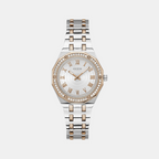 Guess Round White Analog watch