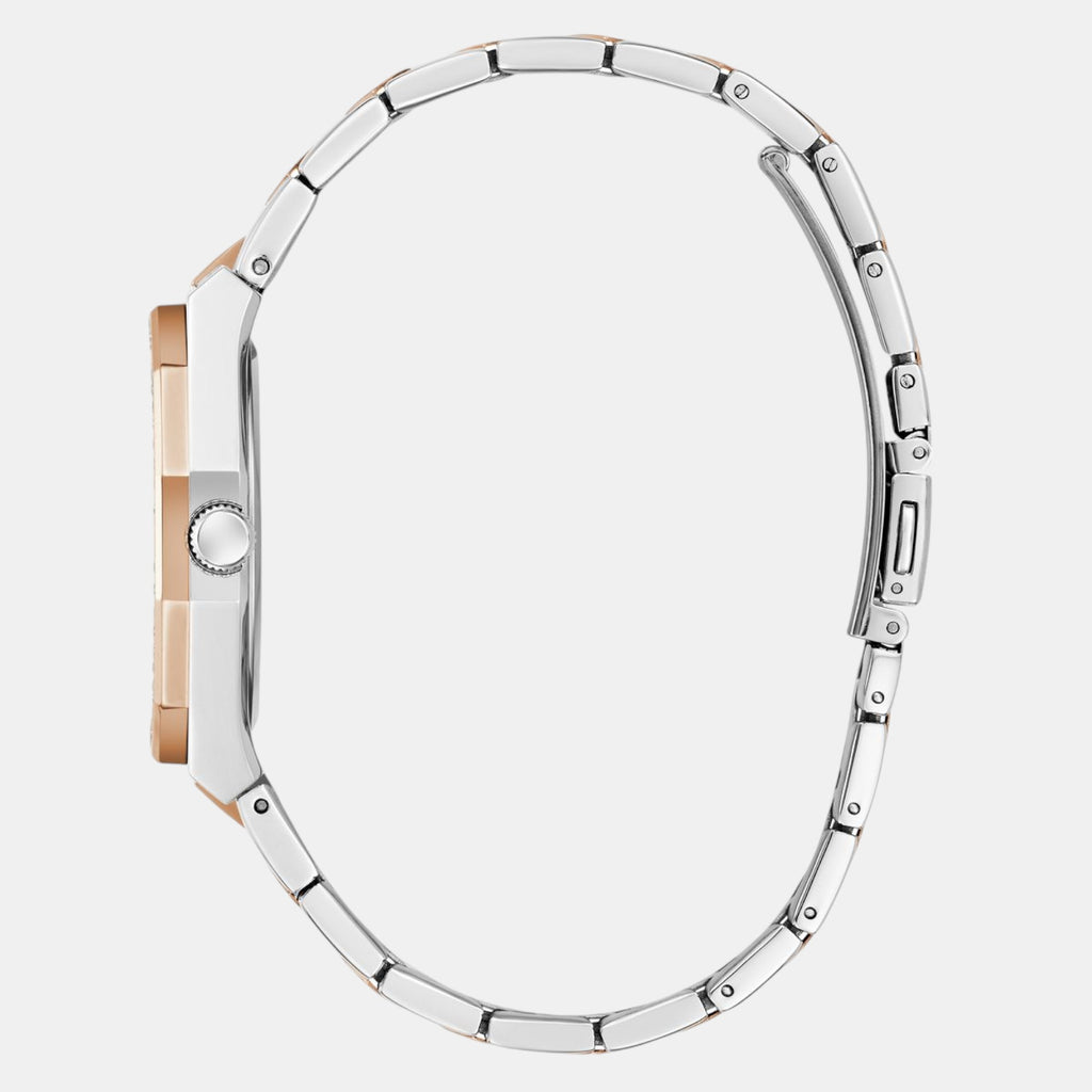 Guess Stainless Steel Round watch