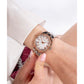 Dress Women Quartz White Dial Analog Stainless Steel Watch GW0770L5