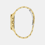 Gs Majesty Women Quartz Champagne Dial Analog Stainless Steel GW0771L2