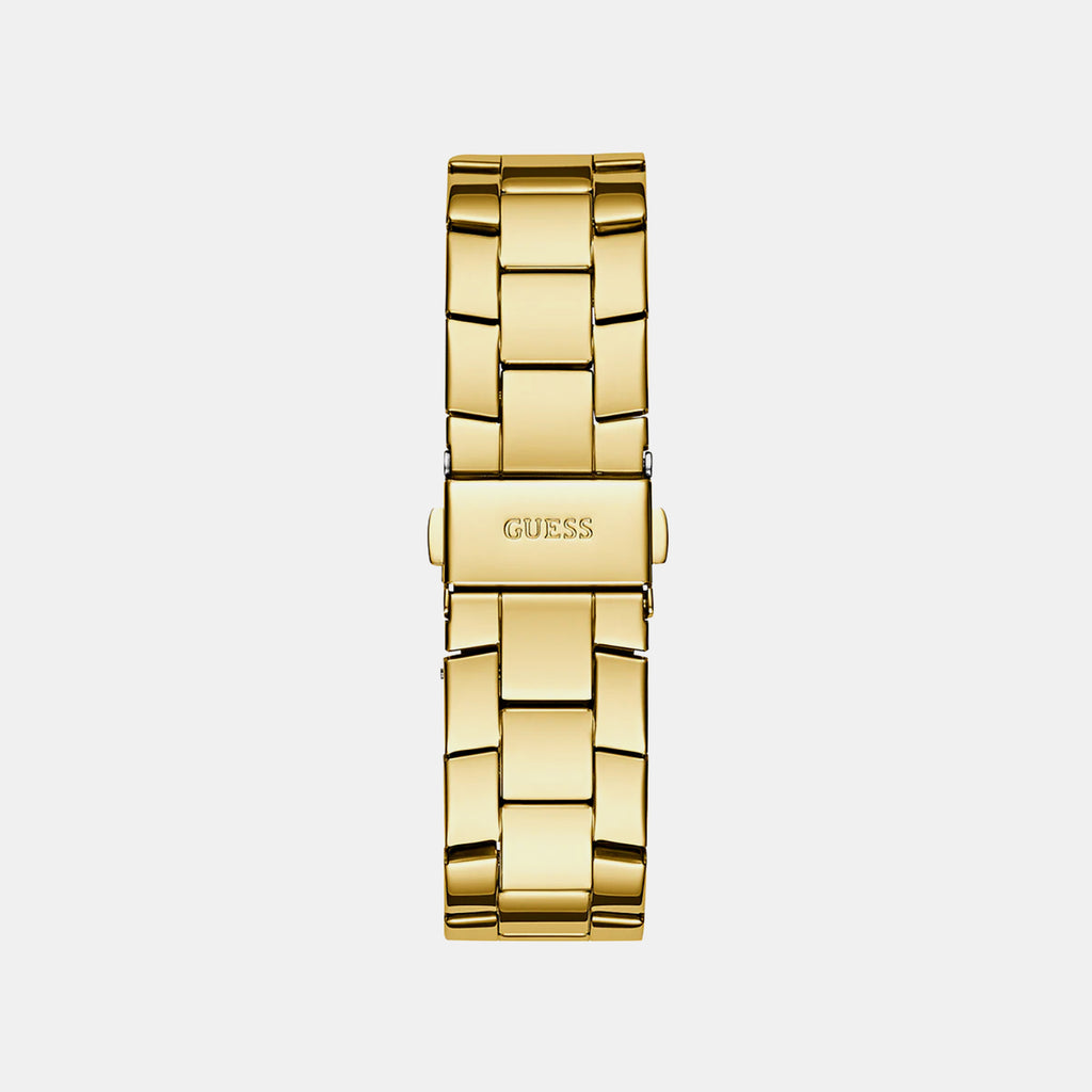 Gs Majesty Women Quartz Champagne Dial Analog Stainless Steel GW0771L2