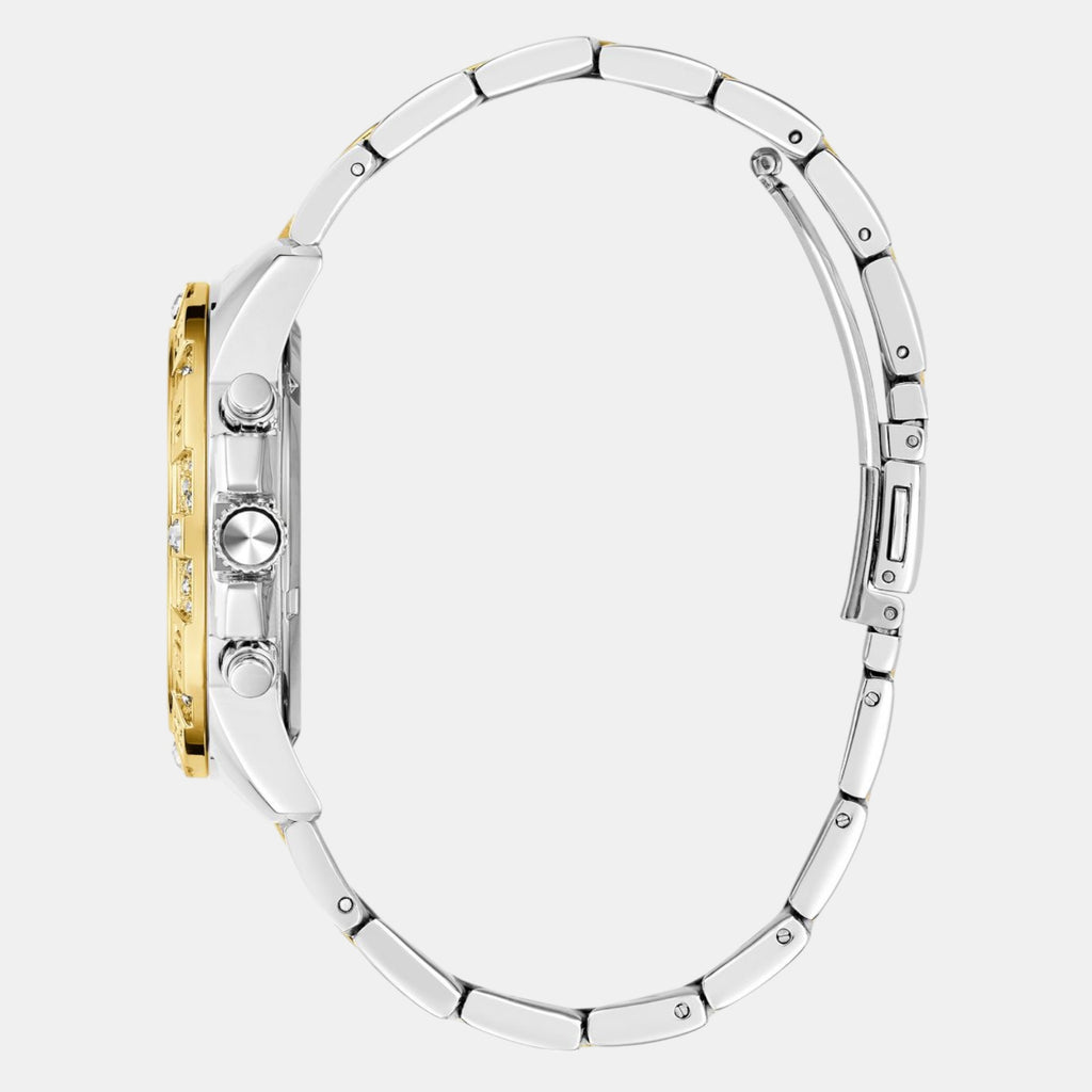 Guess Stainless Steel Round watch