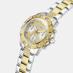 Guess Women Round White watch