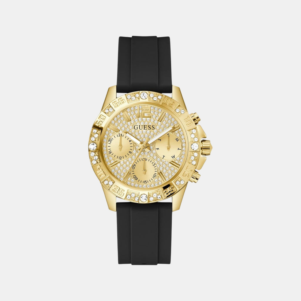 Gt Majesty Women Quartz Champagne Dial Analog Stainless Steel GW0772L5