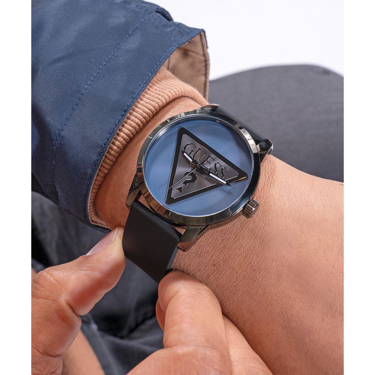 Guess 44 mm Black Quartz watch