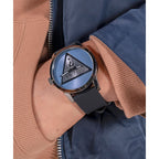 Guess Round Quartz Analog Men watch