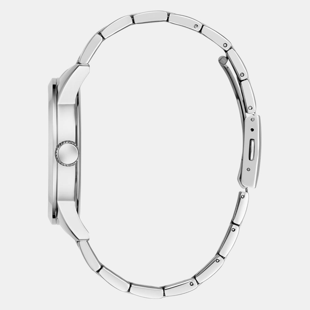 Guess Stainless Steel Round watch