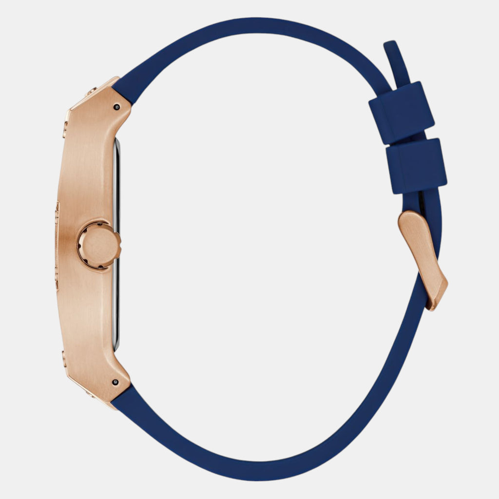 Guess Stainless Steel Rectangular watch