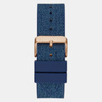 Guess Silicone Blue watch