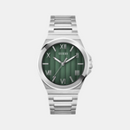 Guess Round Green Analog watch