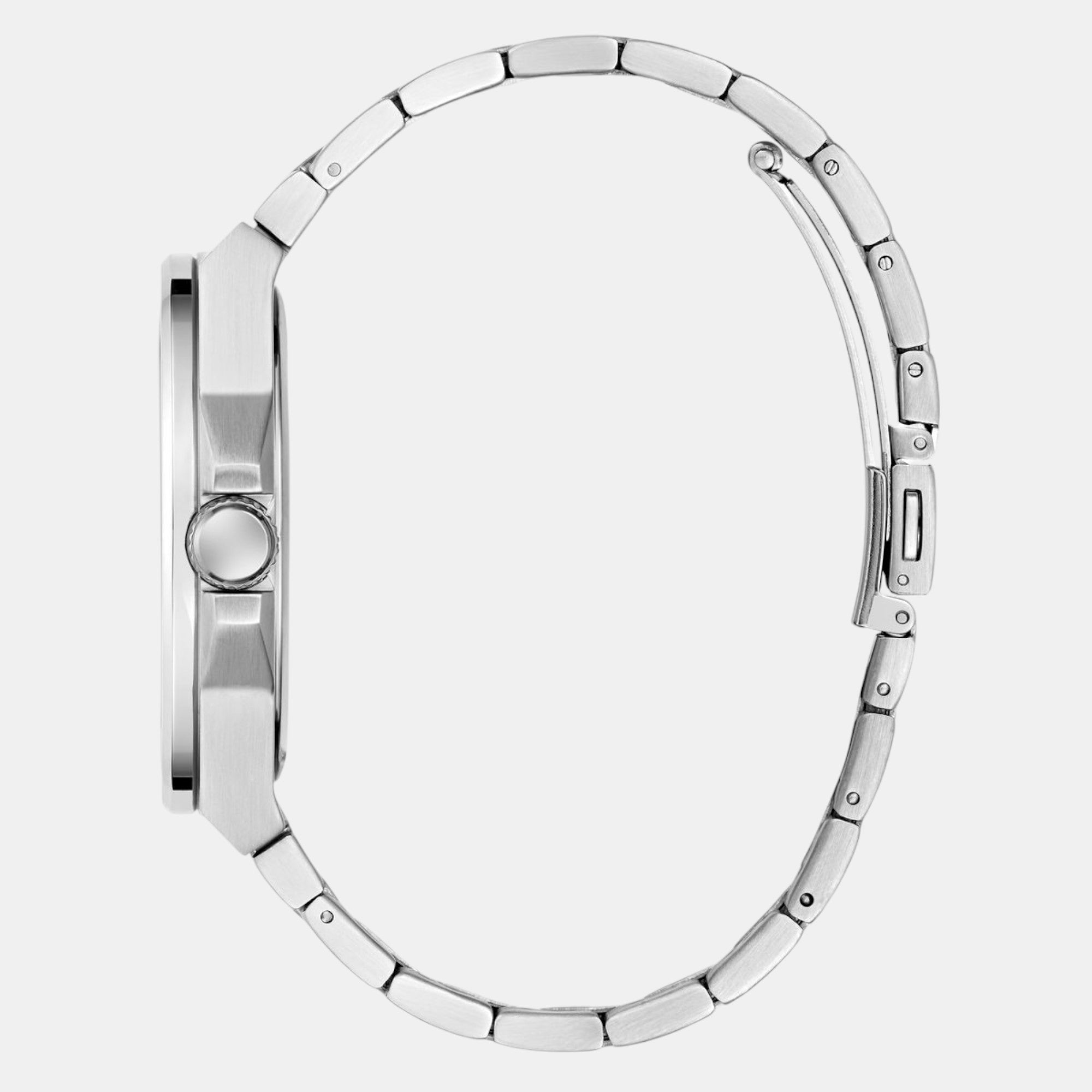 Guess Stainless Steel Round watch