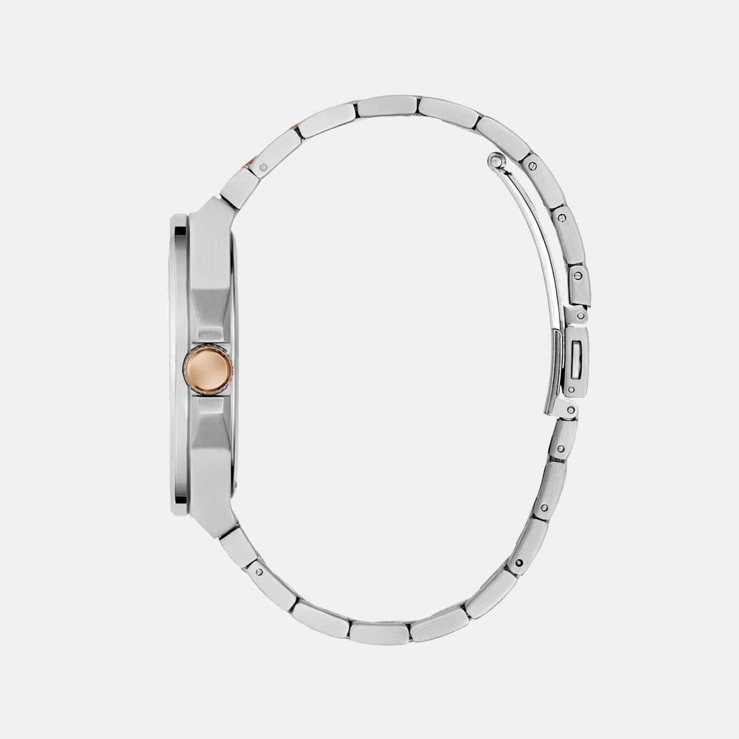 Dress Men Quartz Blue Dial Analog Stainless Steel Watch GW0789G4