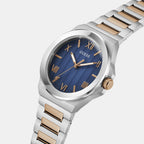 Gd Vinyl Men Quartz Blue Dial Analog Stainless Steel GW0789G4