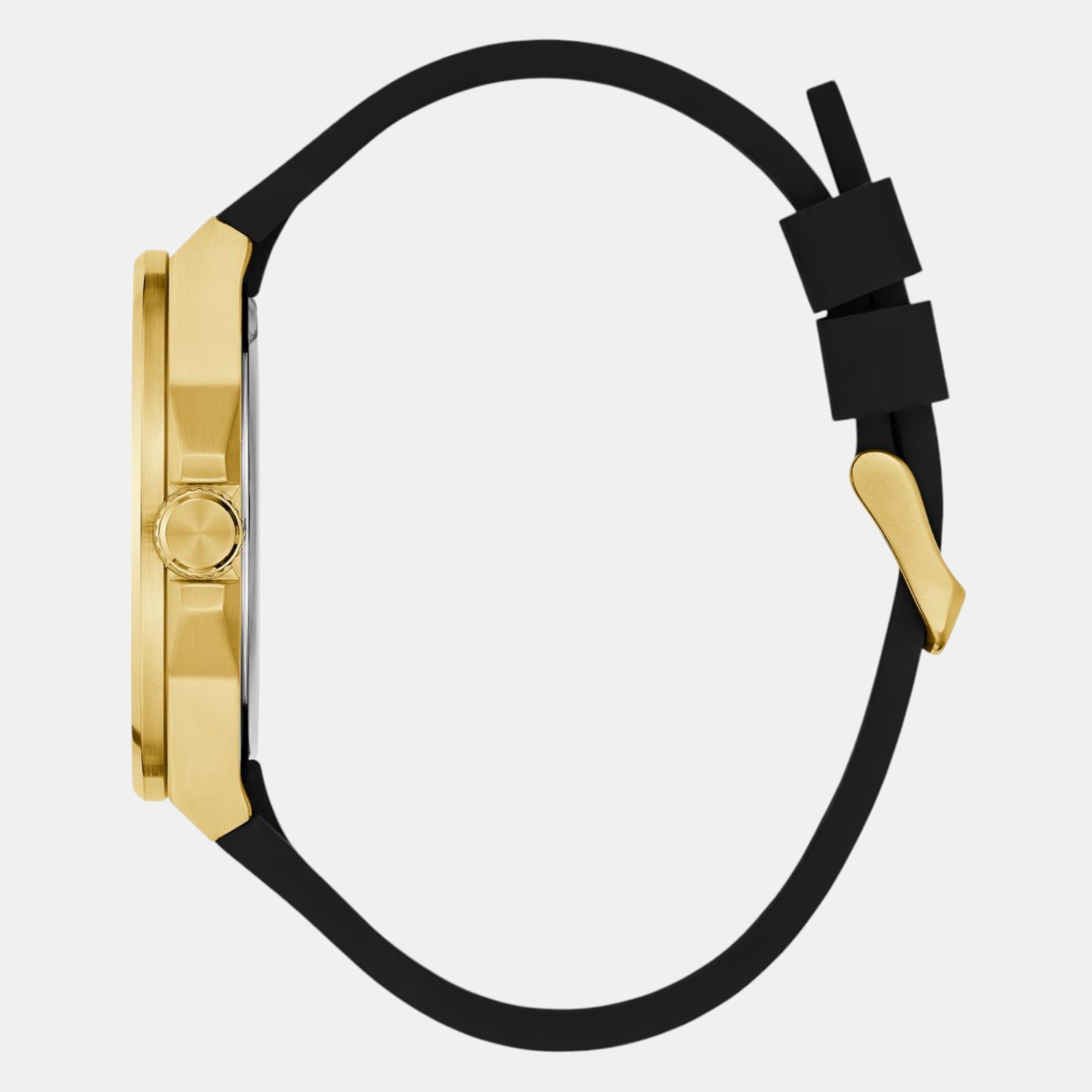 Guess Stainless Steel Round watch