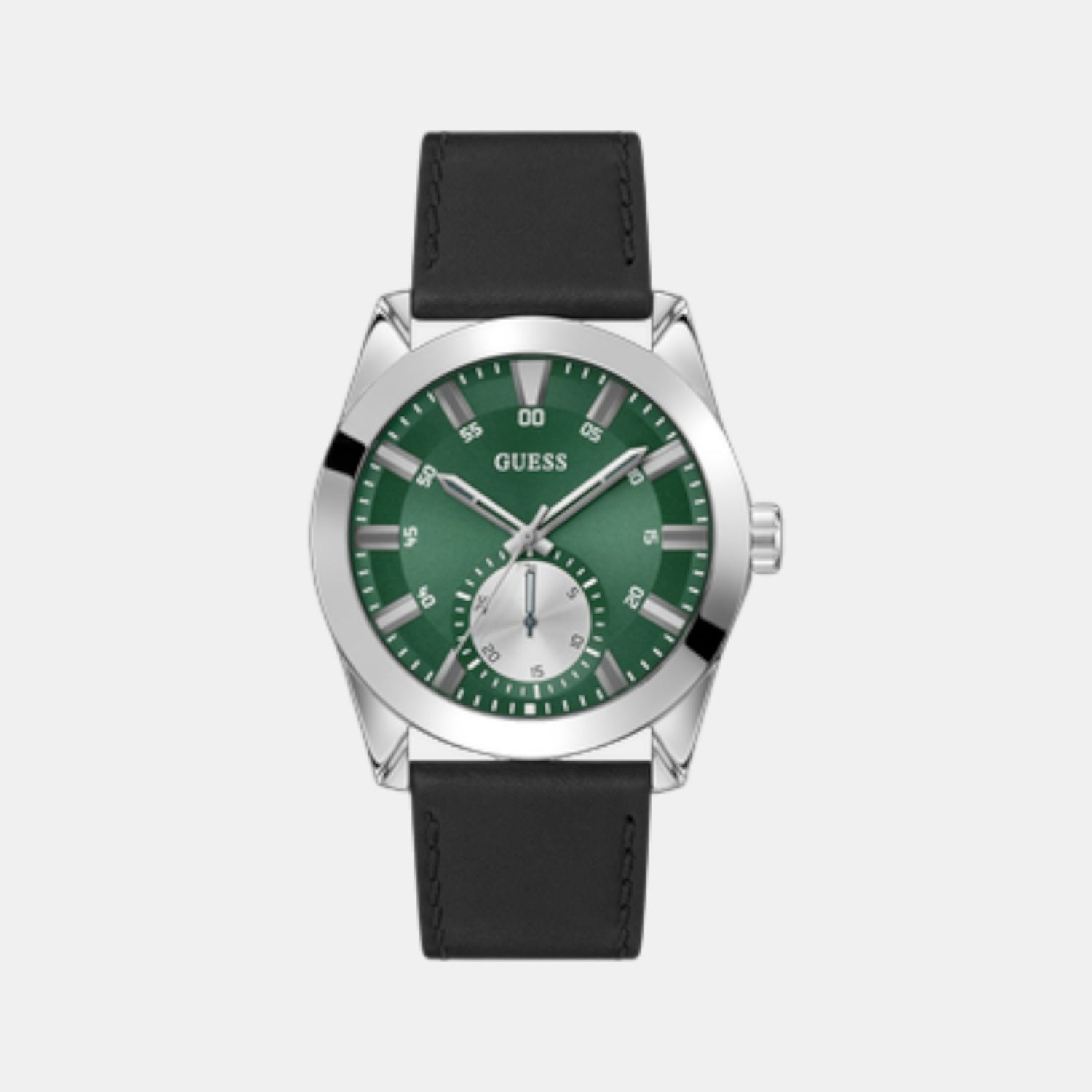 Greyson Men Quartz Green Dial Analog Leather Watch GW0793G1
