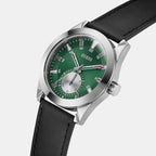 Guess Men Round Green watch