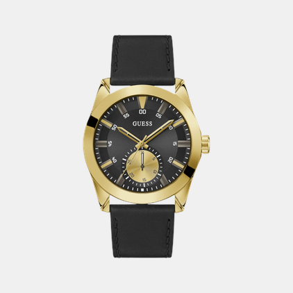 Guess Round Black Analog watch