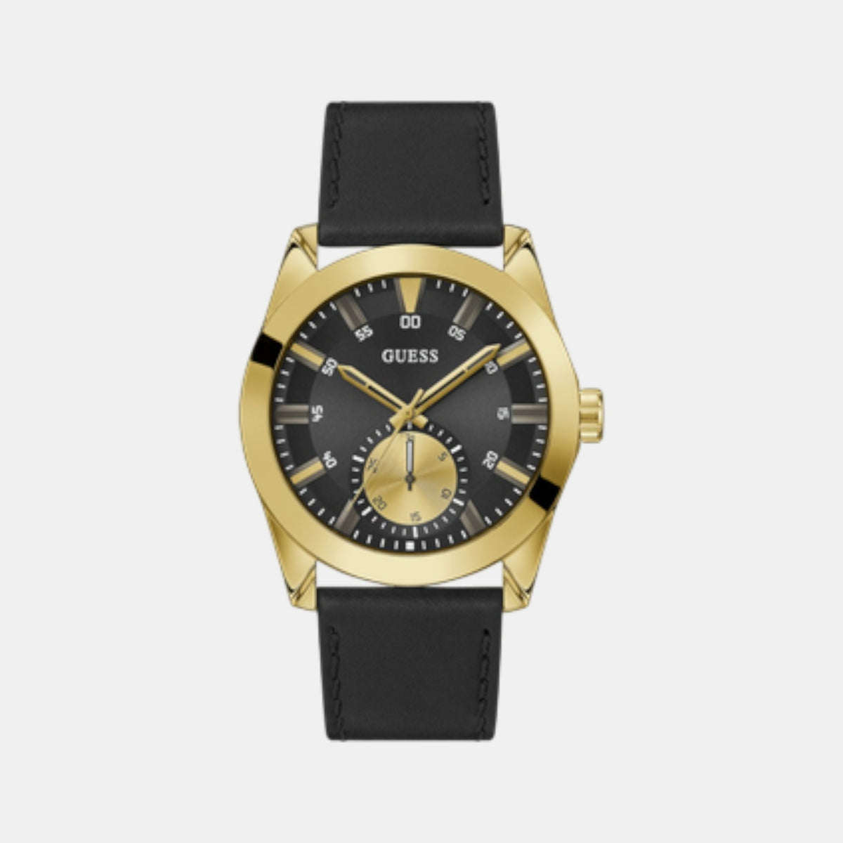 Greyson Men Quartz Black Dial Analog Leather Watch GW0793G2