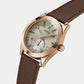 Dress Men Quartz Grey Dial Analog Leather Watch GW0793G3