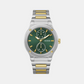 Dress Men Quartz Green Dial Multi-Function Stainless Steel Watch GW0795G1