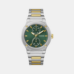 Guess Round Green Multi-Function watch