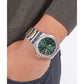 Dress Men Quartz Green Dial Multi-Function Stainless Steel Watch GW0795G1