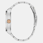 Dress Men Quartz Grey Dial Multi-Function Stainless Steel Watch GW0795G2