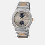 Dress Men Quartz Grey Dial Multi-Function Stainless Steel Watch GW0795G2