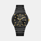 Guess Round Black Multi-Function watch