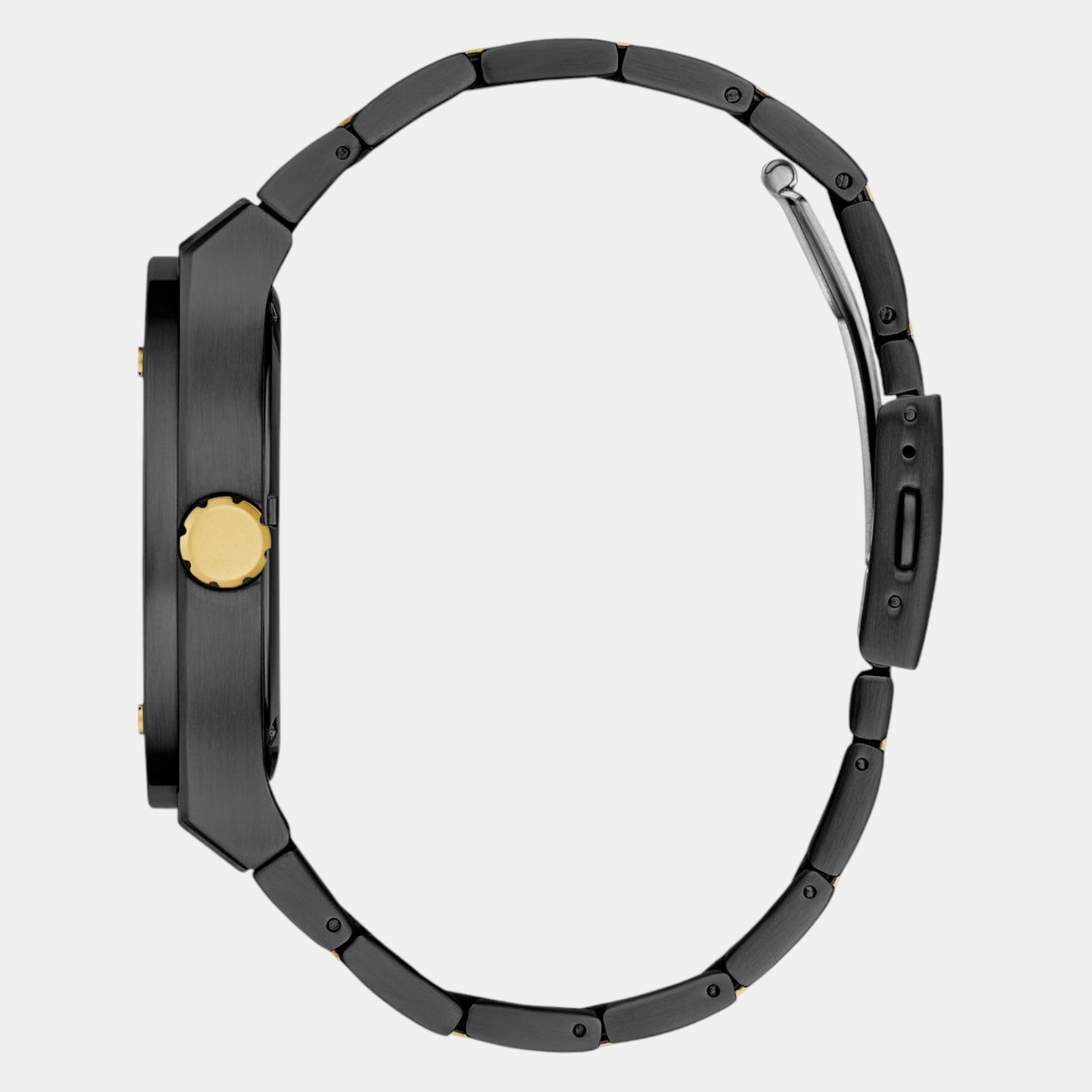 Guess Stainless Steel Round watch